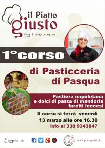 CORSO PASTICCERIA PASQUA