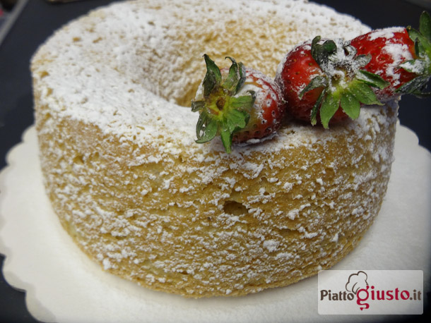 Angel cake integrale al limoncello