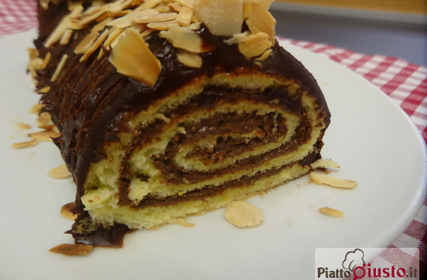 Tronchetto alla nutella