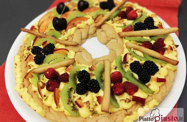 Torta primavera o crostata di frutta